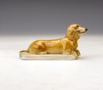 Vintage Branksome China - Hand Painted Dachshund Dog Figure