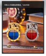 Cigarette Lighter Kerosene/Petrol Luxury Retro Clear Oil Tank Style Child Safety