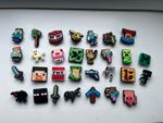 Minecraft Shoe Charms 29PCS Set Pixel Game Characters Accessories Crocs Jibbitz