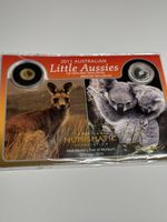 Little Aussies Miniature .999 Pure Gold And Silver Coin Set ~ LOW MINTAGE & RARE