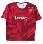 CHARLES LECLERC Rare Signed Ferrari Formula 1 Customised Racing T-Shirt #16 COA