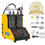 AUTOOL Fuel Injector Cleaner & Tester Car Ultrasonic Injector Cleaning Machine