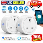 Wireless Smart Plug WiFi Sockets Power Socket for Google Home & Alexa