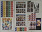 US Postage Stamp Collection 1990s MNH Dean Monroe Pressley Polk Olympics War +++