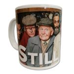 Still Game TV series advertising Cup Mug full cast inside the Clansman Craiglang