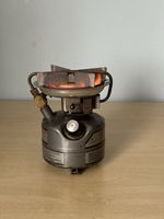 Working Coleman Peak 1 Feather 442 Dual Fuel Camping Fishing Stove.