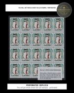 REPLICA of Sheet UAE - Abu Dhabi: 1972 Provisional issue