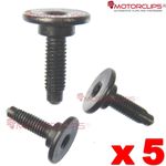 Bumper Bolt Screw M6 TORX for Some Fiat ALFA ROMEO LANCIA Metal 46419734 X 5
