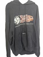 Vintage Y2K Nike Center Swoosh Hoodie – Michigan Elite Volleyball Tribal Graphic