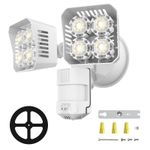 LED Motion Sensor Security Light 36W 3600LM Wall Mounted Outdoor Floodlight IP65
