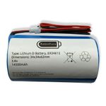 Battery for-Visonic Powermax 3.6V Siren Alarm MCS-730, MCS-710 MCS-720 0-9912-K