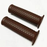 Universal Motorcycle 7/8'' Brown Handlebar Grips
