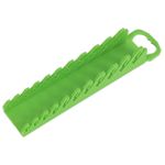 Sealey Spanner Rack Capacity 10 Stubby Spanners Hi-Vis Green - WR10HV