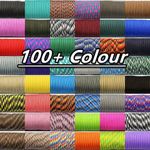 100FT 4mm 7 Strand Core 550 Paracord Parachute Cord Camping Tent Rope UK