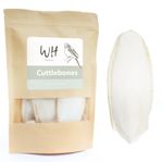 Large cuttlebones, 17-28cm, Premium quality & Uk sourced, approx 4 per pack/200g