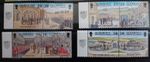 Alderney 1999 Historical Forts. Set of 8 MNH Stamps in Pairs