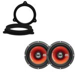 MTXTR65C 6.5" 17cm Coaxial Car Door Audio MDF Speaker Upgrade for Renault