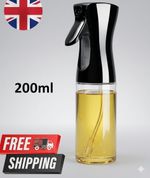 Olive Oil Spray Bottle 200ml Cooking Mister Sprayer BBQ air Fryer Kitchen Tool