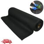 Weed Control Fabric Heavy Duty Ground Cover Membrane Sheet Garden Landscape