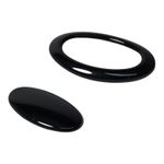 Fits MINI R56 Glove Box Button Surround + Button Cover Gloss Black R55 R57 R58