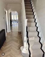 Taped Edge Carpet Stair Runner