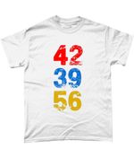 AC/DC 42 39 56 T Shirt Whole Lotta Rosie Brian Johnson Angus Young Colour