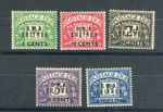 BOIC BMA Eritrea KGVI 1948 Postage Due set of 5 SG.ED1/5 unmounted mint