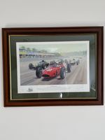 Tony Smith John Surtees Signed Limited Edition Print 411/600 F1 Ferrari 1964 COA