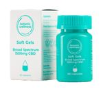 Botanic Wellness CBD Soft Gels 1500mg | 60 Capsules | Broad Spectrum