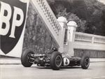 JIM CLARK LOTUS 33 1966 MONACO GP ORIGINAL PERIOD FRANCO VILLANI PRESS PHOTO