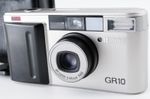 Read [Exc+5 w/Case] Ricoh GR10 Silver Point & Shoot 35mm Film Camera From JAPAN