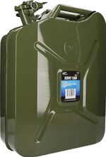 Jerry Can 20L Metal Green Container for Car Fuel Petrol Diesel Water - Pro-User