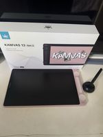 HUION Kamvas 13 Gen 3 13.3in Drawing Tablet Pink Boxed Complete Set