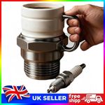 Spark Plug Mug, Engine Spark Plug Design, Novelty Coffee Mug UK