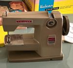 Vulcan Countess Mini Hand Crank Sewing Machine, Portable, Box & Instructions