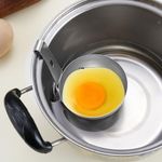 Poached Maker Convenient With Hook Stainless Steel Egg Cooking Egg Poacher CN