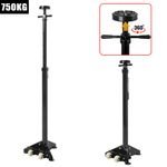 DKIEI Garage Transmission Gearbox Jack Engine Hoist Support Stand w/ Wheel 750KG