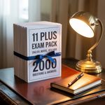 11+ PLUS ELEVEN PLUS EXAM TEST PAPERS MATHS ENGLISH VR NVR - 2000 QUESTIONS