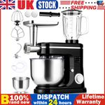 3-in-1 Stand Mixer Food Processor 6L Bowl Blender Meat Grinder 6 Speed 2000W