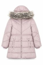 NEXT Girls Puffer Jacket Coat Size 10 Years Pink Mid-Length Long Sleeve Casual