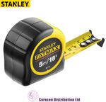 STANLEY® FATMAX™ BLADE ARMOR TAPE MEASURE 5M/16' METRIC/IMPERIAL - 0-33-719