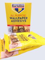 Wallpaper Paste Glue Adhesive Wall Paper Hanging Extra Strong Bartoline Various