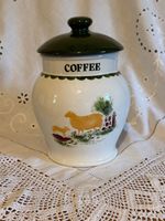 Wood & Sons Jacks Farm COFFEE Storage Jar - Sheep & Lamb VGC