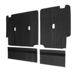 4x Rear Seat Back Cover Backrest Protector for Ford Bronco 4 Door 2021 2022 2023