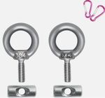 2x Stainless Steel Awning Rail Stoppers 6mm Stops Motorhome Campervan Caravan UK