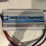 Streetwize Power Inverter 3000W Peak 1500W Continuous Power 12V DC to 230V