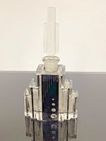 Very Rare Art Deco 1930’s Sky  Scraper Perfume Bottle
