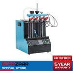 220V Fuel Injector Cleaner Tester Ultrasonic Injector Heating Cleaner Machine UK