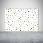 Tulup Kitchen Glass Splashback 100x70 Colorful dots