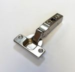2x Emuca/DTC 35mmØ Cup 100°Clip on Soft Close Hinge, W/ C91 0mm M/Plate